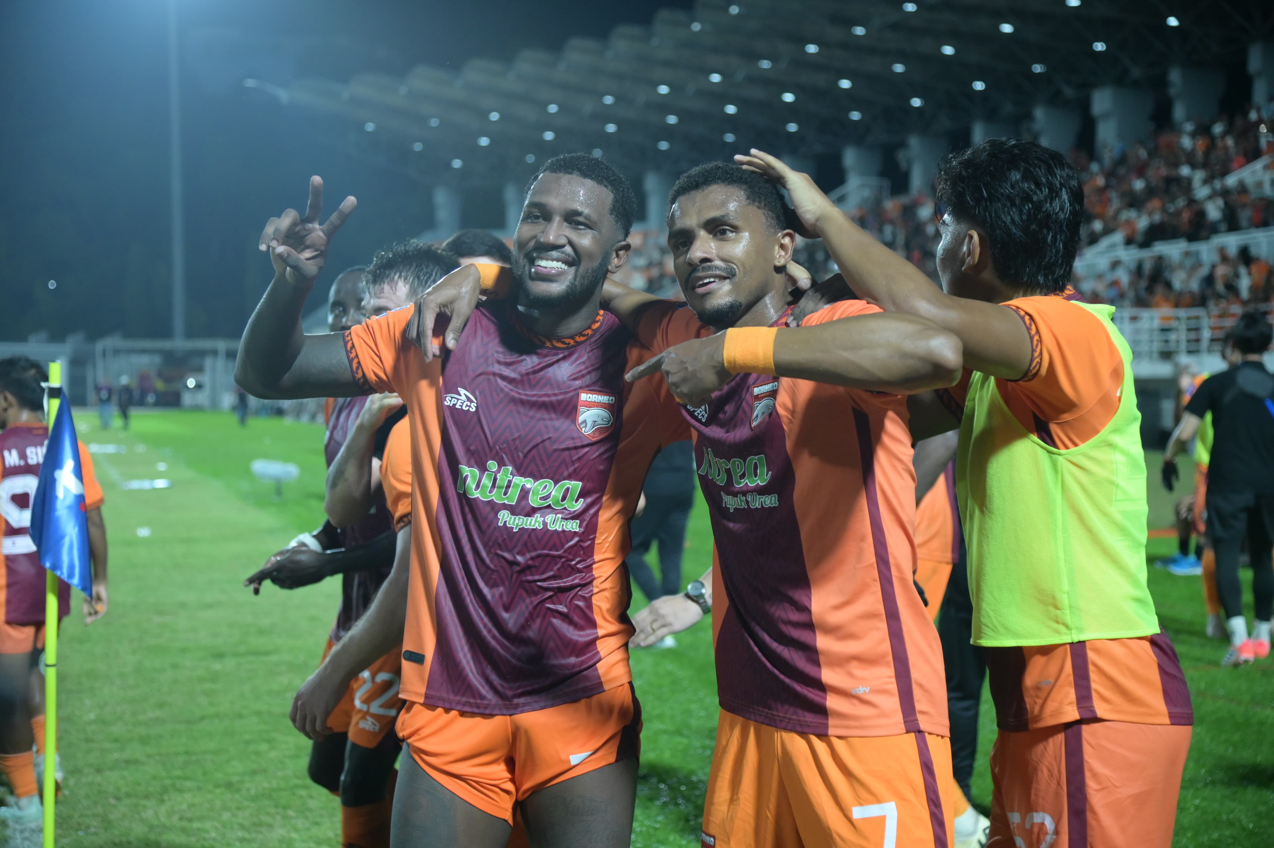 PEMECAH KEBUNTUAN: Douglas Coutinho berhasil menjadi pahlawan Borneo FC lewat gol semata wayangnya ke gawang Madura United.&nbsp; (DONI ADITYA/KP)