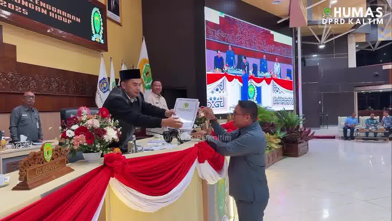 Ketua DPRD Kaltim Hasanuddin Mas