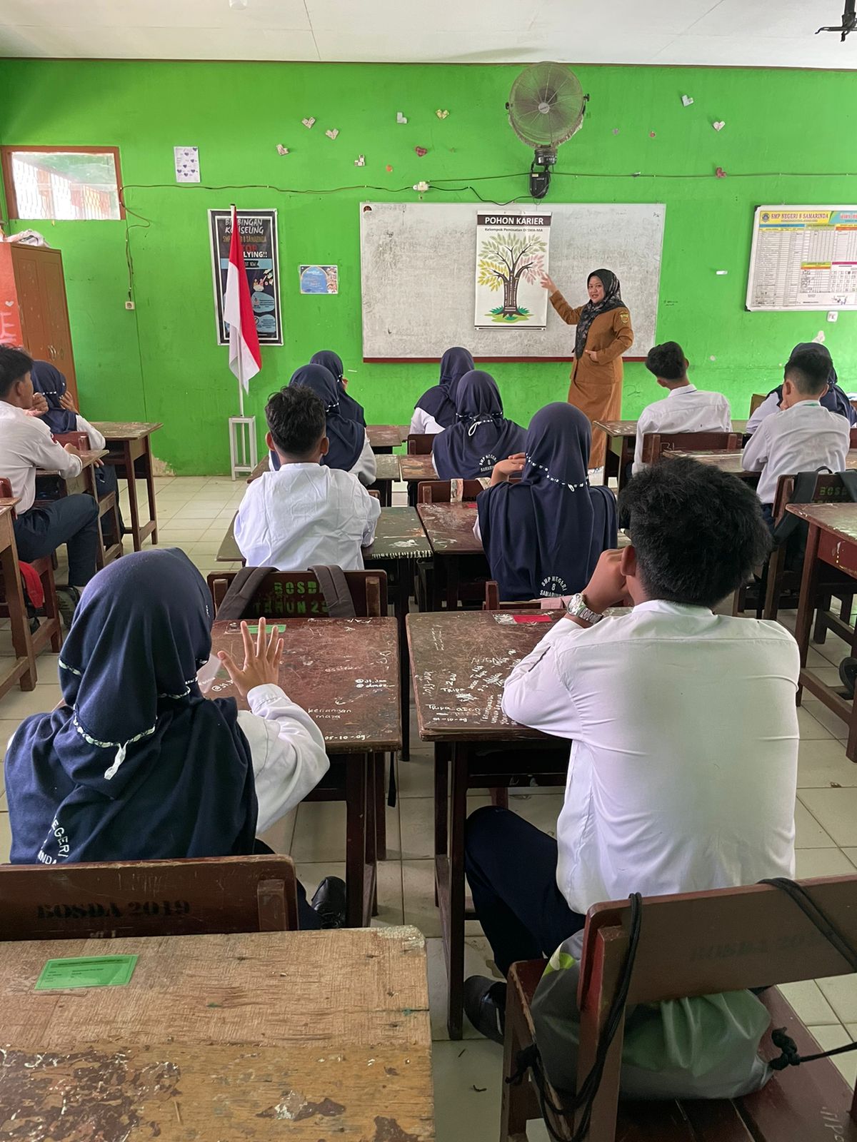 Guru BK SMPN 8 Samarinda Dyah Ayu Wijaya mengajak pendidik beradaptasi dengan digitalisasi tanpa meninggalkan esensi pendidikan karakter, dalam peringatan Hari Guru Nasional 2025. (IST)