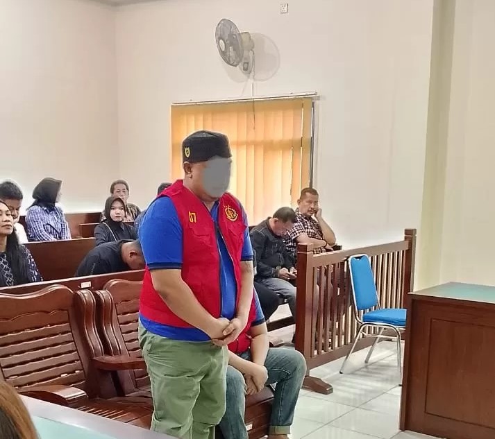 VONIS: Tujuh terdakwa menjalani vonis hukuman penjara karena terlibat peredaran narkoba.