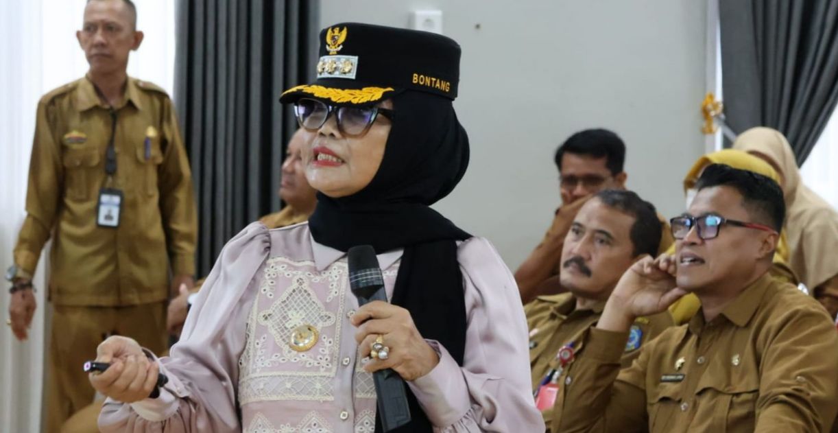 PAPARKAN: Wali Kota Bontang Neni Moerniaeni menghadiri kegiatan Diseminasi Audit Kasus Stunting Tahun 2025 yang digelar oleh DP3AKB.