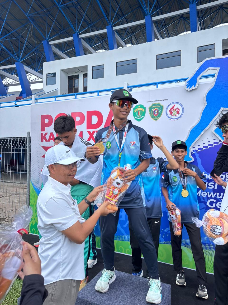 TETAP BERPRESTASI: Meski minim dukungan anggaran, Nur Raditya masih bisa mempersembahkan tiga medali emas untuk Kukar.