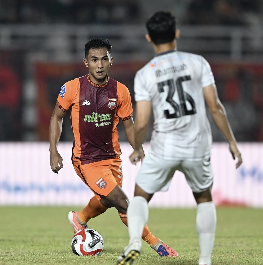 Rivaldo Pakpahan selalu menjadi pilihan utama di sektor tengah Borneo FC.  &nbsp;