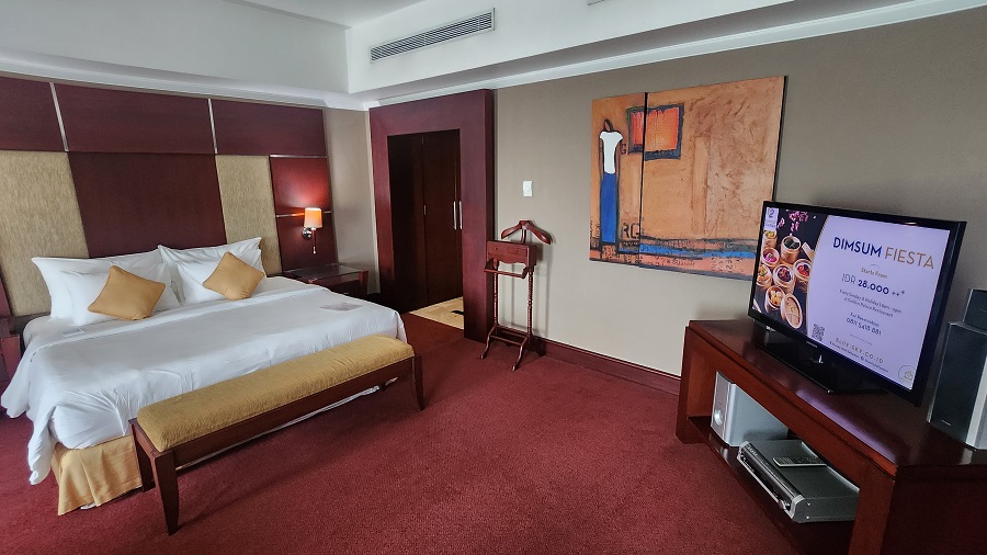 TEKANAN: Tingkat hunian kamar hotel berbintang di Balikapapn diproyeksi berada di level 50 persen tahun ini.