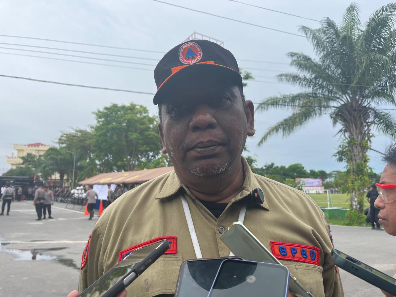 IMBAUAN: Kepala Pelaksana BPBD Balikpapan, Usman Ali memberikan imbauan kepada warga Balikpapan untuk mewaspadai cuaca ekstrem dan mengedepankan pencegahan potensi bencana.