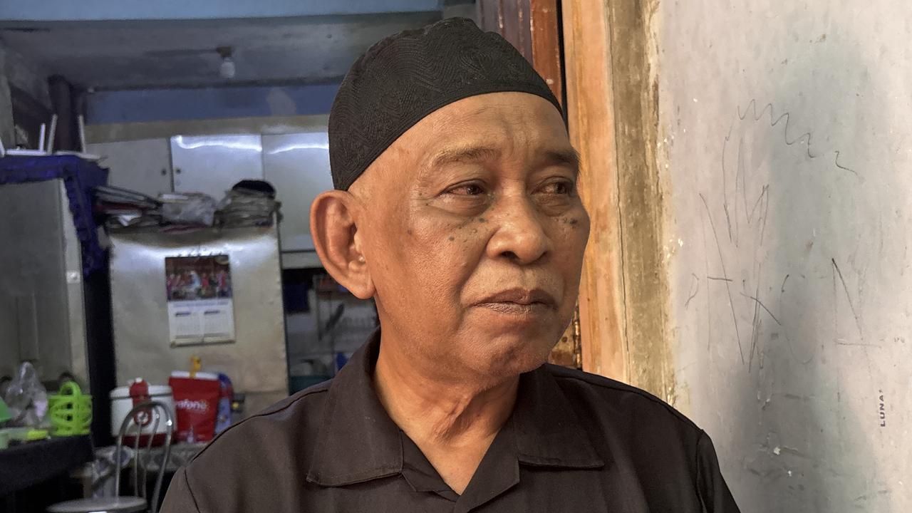 KAKEK: Tugimin, kakek bocah Alvaro  Kiano Nugroho.