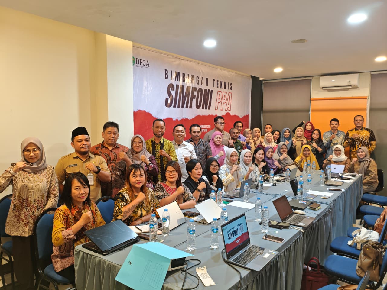 PEMAHAMAN: Bimtek SIMFONI PPA dari DP3A Kaltim bertujuan meningkatkan pemahaman dan kemampuan aparatur daerah mengoperasikan sistem terbaru pelaporan kasus kekerasan terhadap perempuan dan anak.