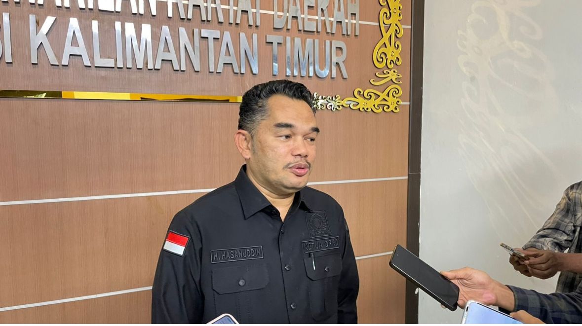 Ketua DPRD Kaltim Hasanuddin Masud.(yhon)