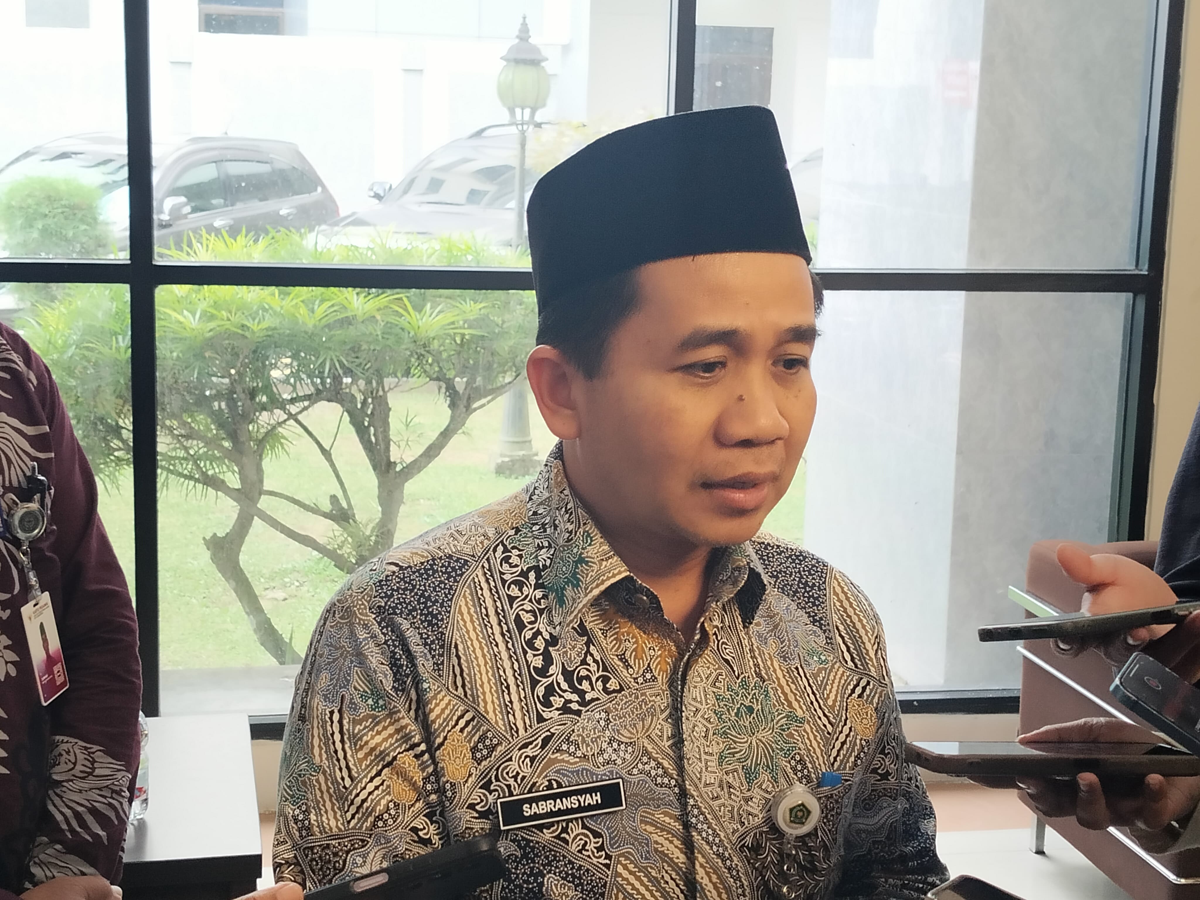 Kepala Bidang Pendidikan Madrasah Kanwil Kemenag Kaltim, Sabransyah. (Bayu/KP)