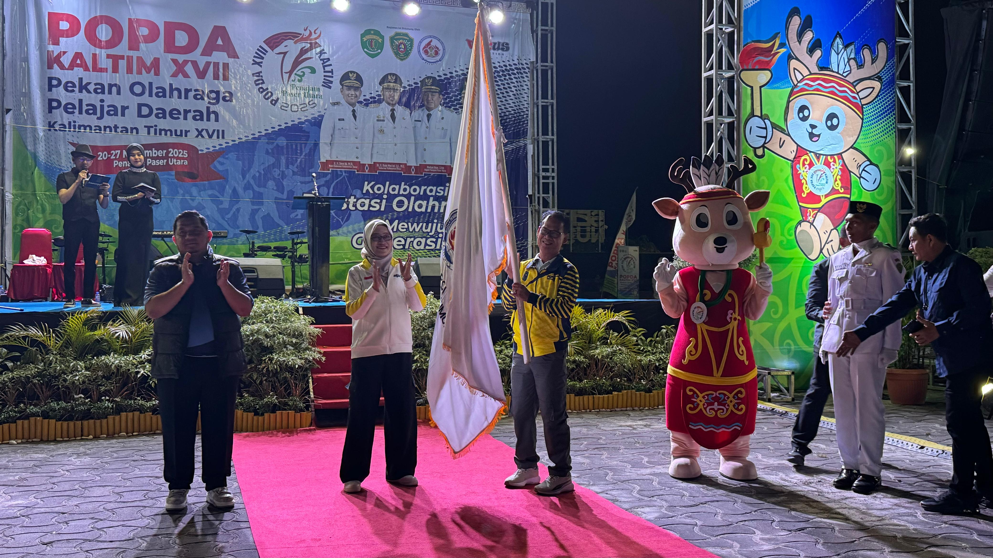 Sekretaris Daerah Provinsi Kaltim, Sri Wahyuni, mengapresiasi keberhasilan PPU selaku tuan rumah Popda Kaltim 2025.
