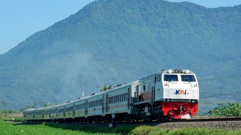 Ilustrasi kereta api