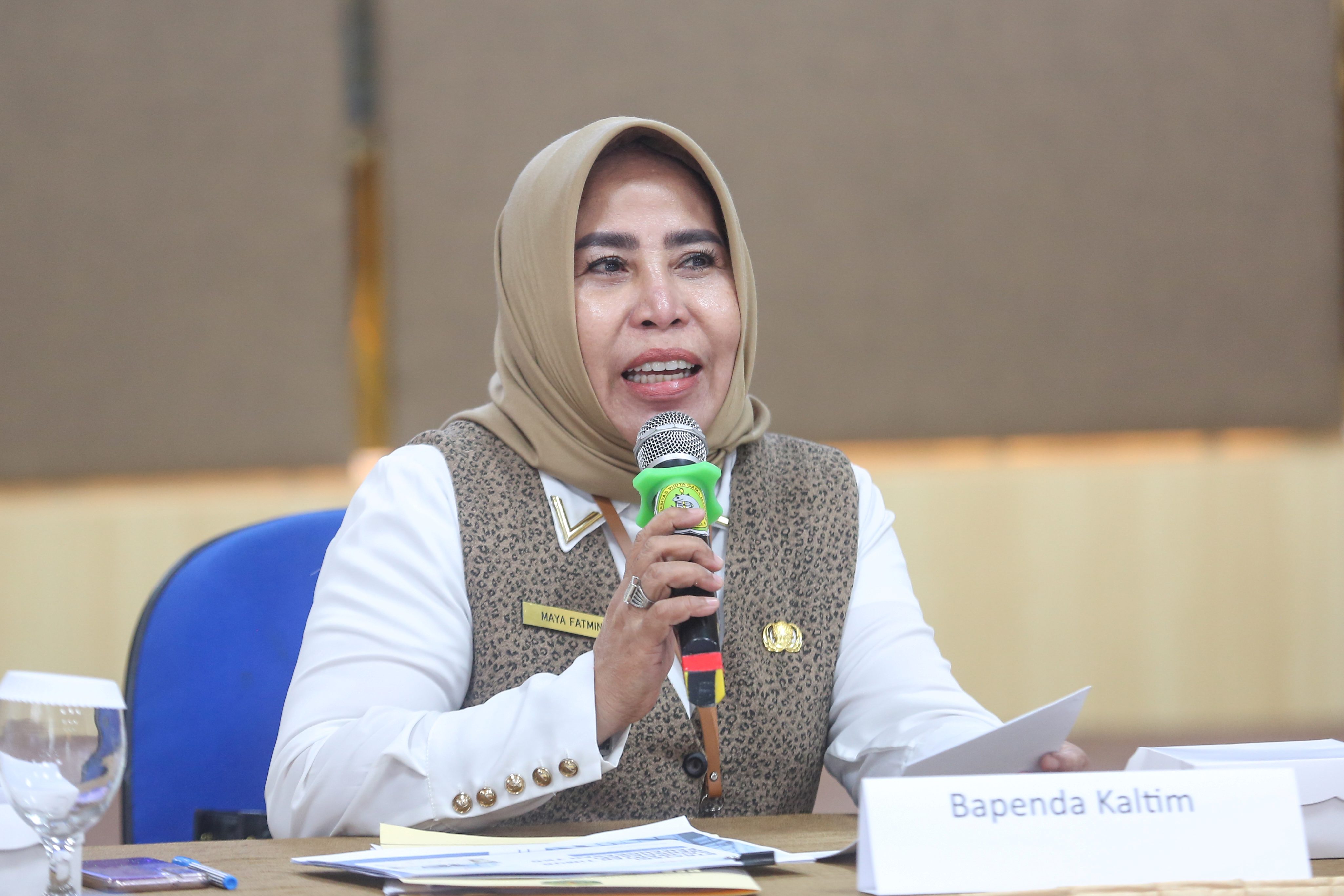 Kepala Bidang Penerimaan Bukan Pajak Daerah Bapenda Kaltim Maya Fatmini