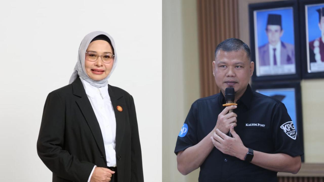 Myrna Safitri dan Erwin D Nugroho (kanan)
