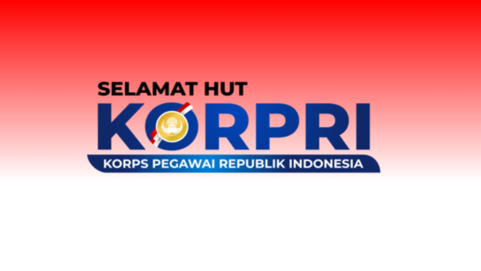 Ucapan Dirgahayu Korpri Ke 54.