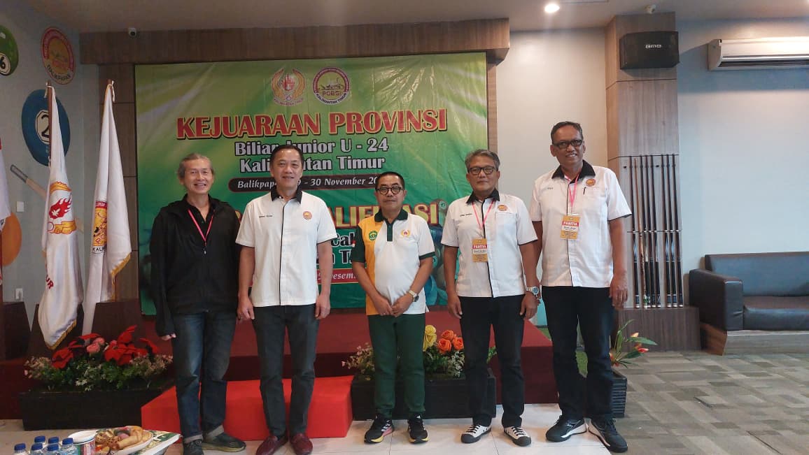 BERGULIR: Kejurprov Biliar Junior U-24 se-Kaltim resmi bergulir di Rand Pool and Lounge, 29-30 November.