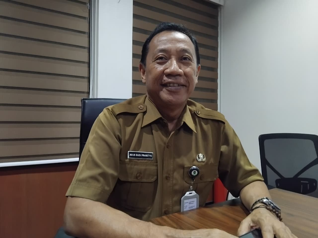 TEKS OPEN 2: Kepala Badan Keuangan dan Aset Daerah (BKAD) Balikpapan, Agus Budi Prasetyo.