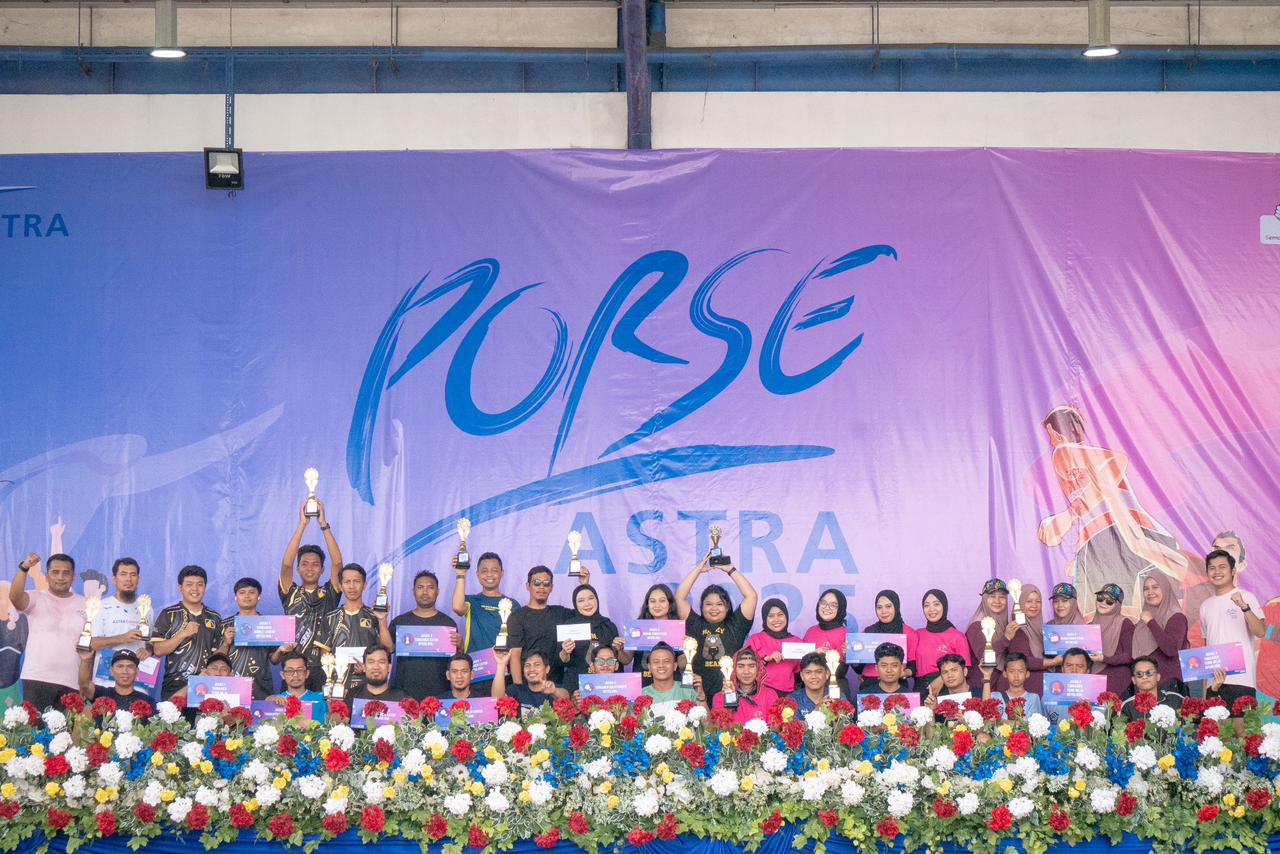 SELEBRASI: Porse Astra 2025 menghadirkan atmosfer yang lebih segar dengan deretan cabang olahraga dan seni yang digemari para karyawan.