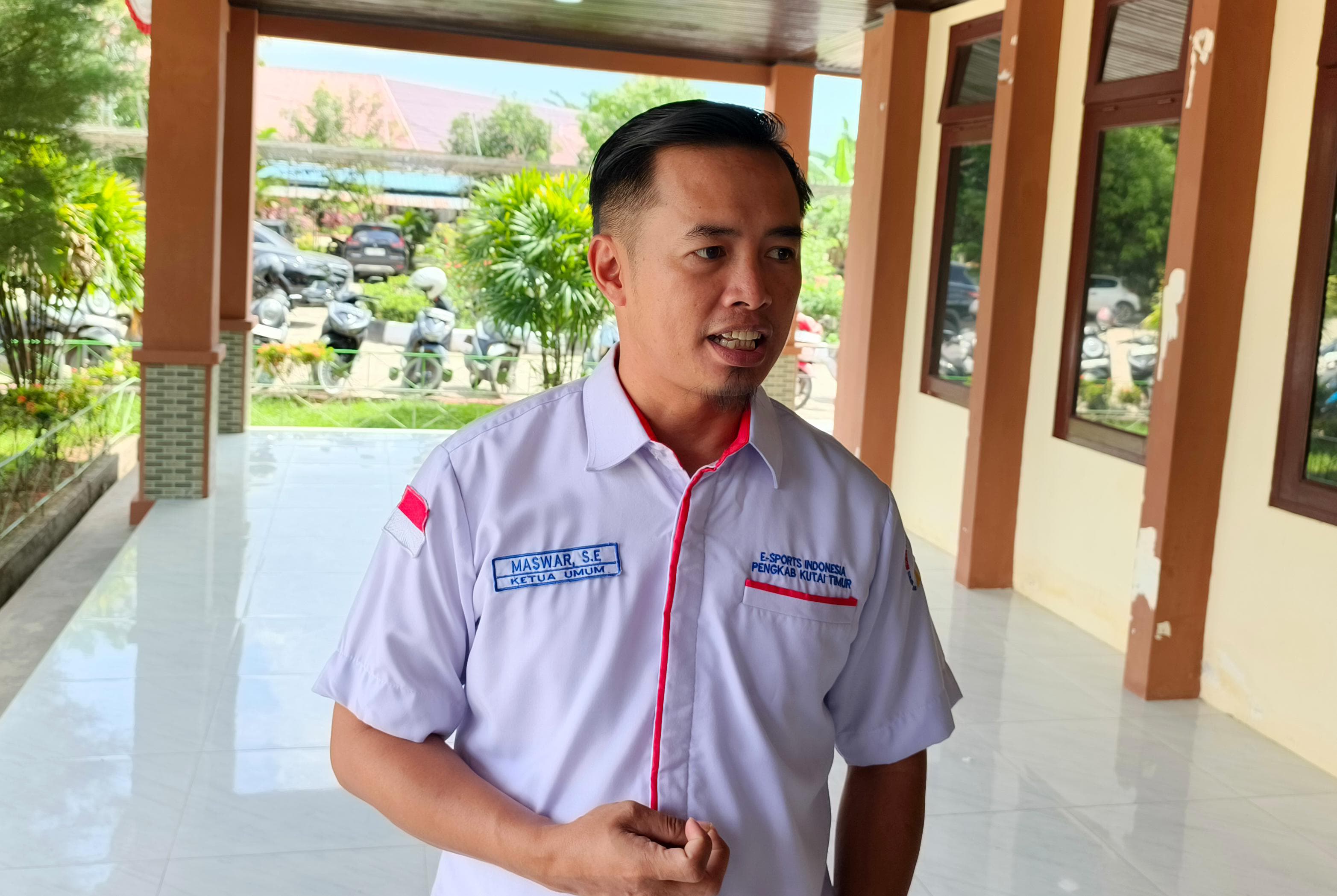 Ketua Umum ESI Kutim, Maswar. (JUFRIADI/KP)