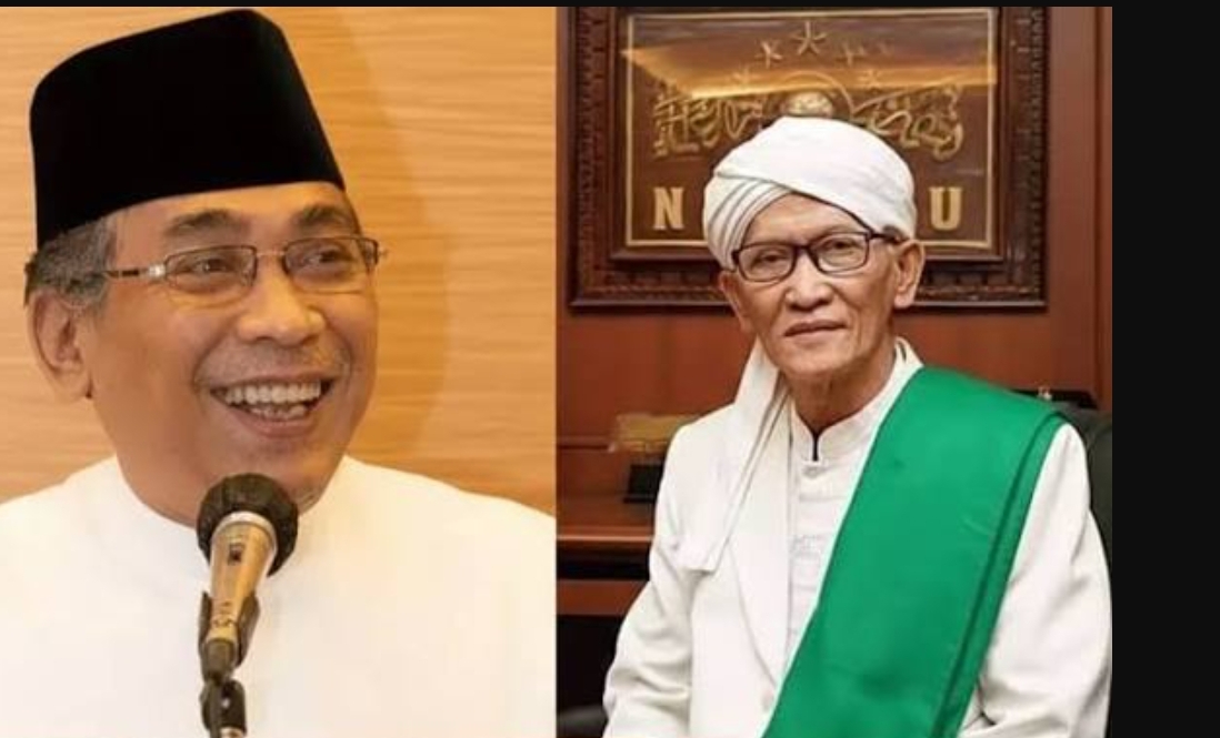 Gus Yahya dan KH Miftachul Ahyar