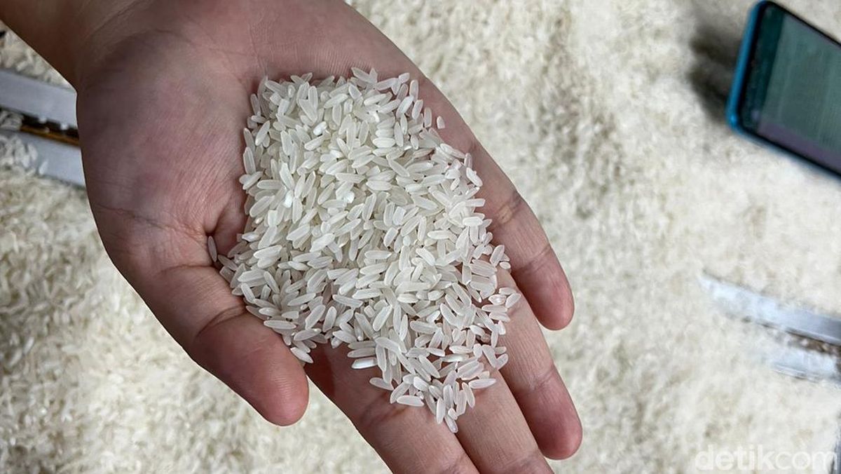 HARGA: Jelang akhir November 2025 harga beras di pasar PPU cenderung turun.