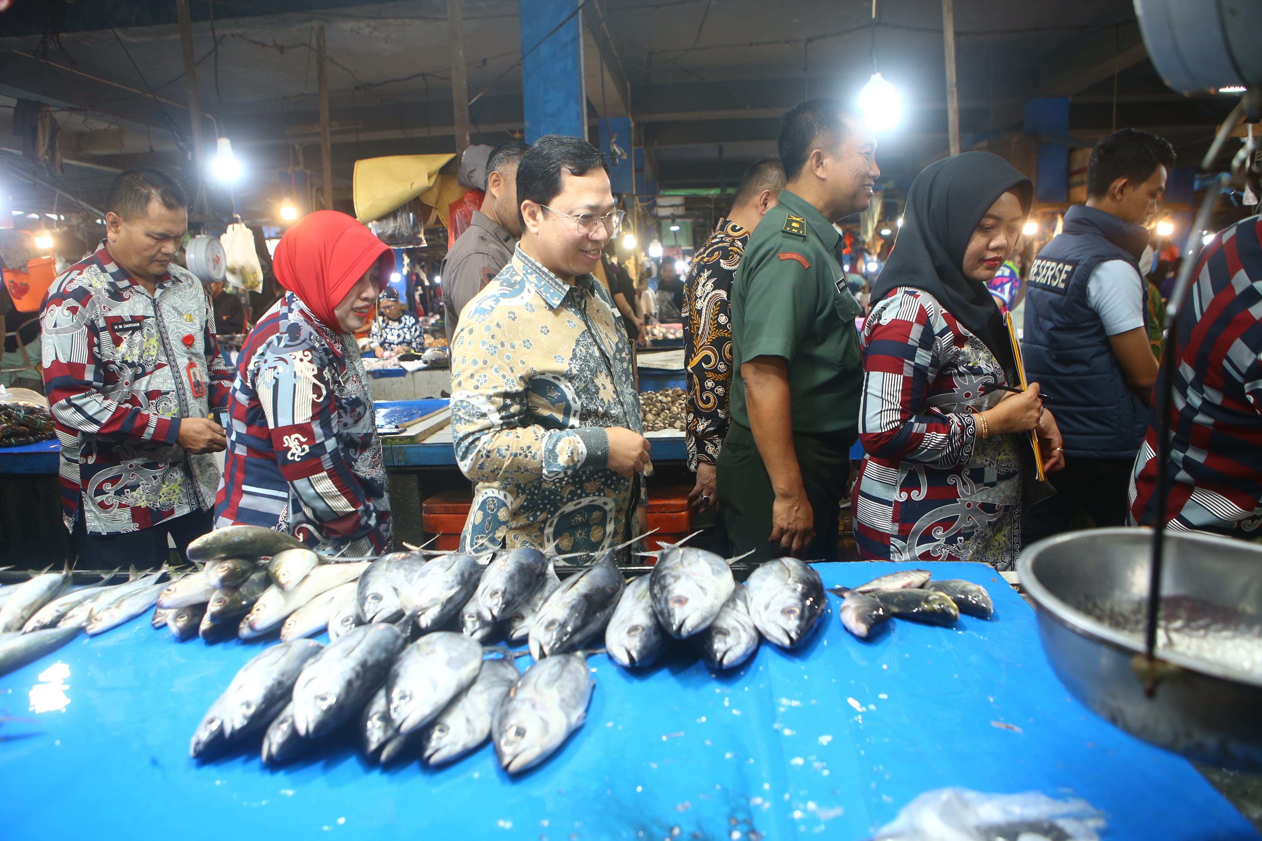 JAGA: Ikan tongkol jadi salah satu komoditas penyumbang inflasi. Lewat EWS dan Mandau Kaltim, angka inflasi bisa dijaga di rentang target.