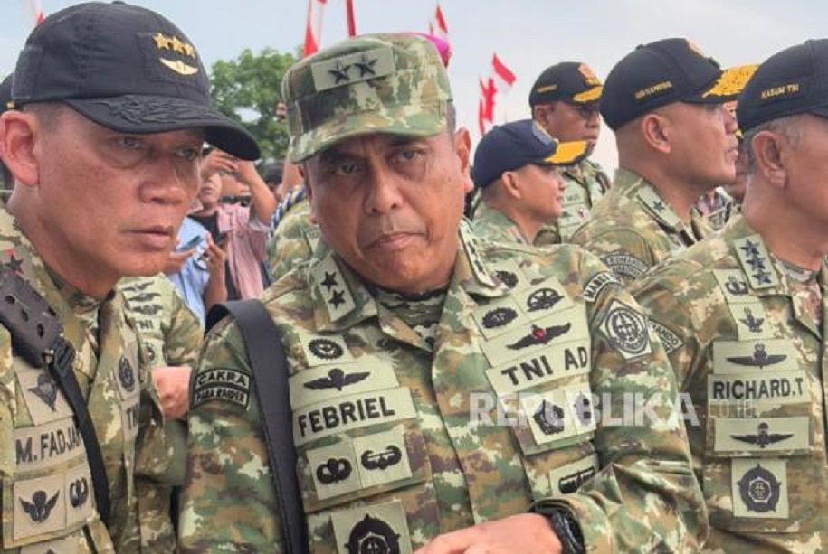 SATGAS: Mayjen Febriel Buyung Sikumbang, kepala Satgas PKH Halilintar.