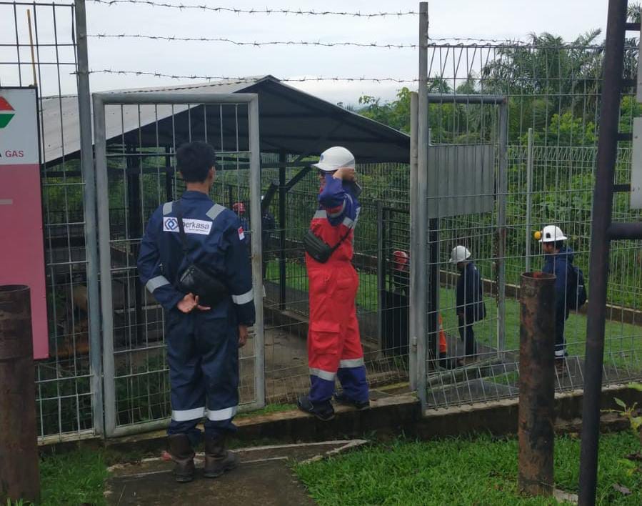 Tim BME dan Pertagas sedang berupaya agar distribusi jargas di Bontang kembali normal.