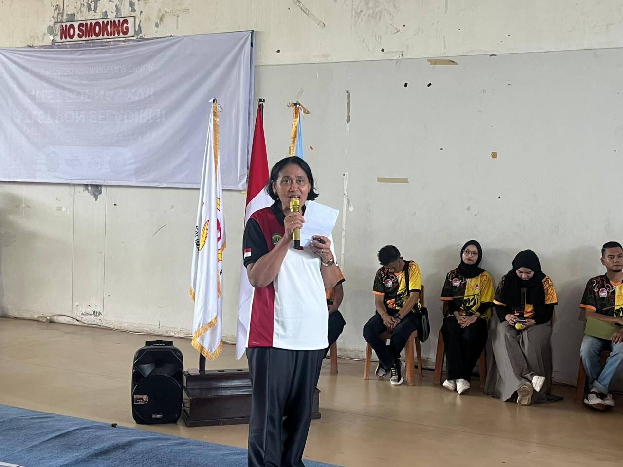 Wakil Sekretaris III KONI Kaltim, Yustina Feri Handayani.