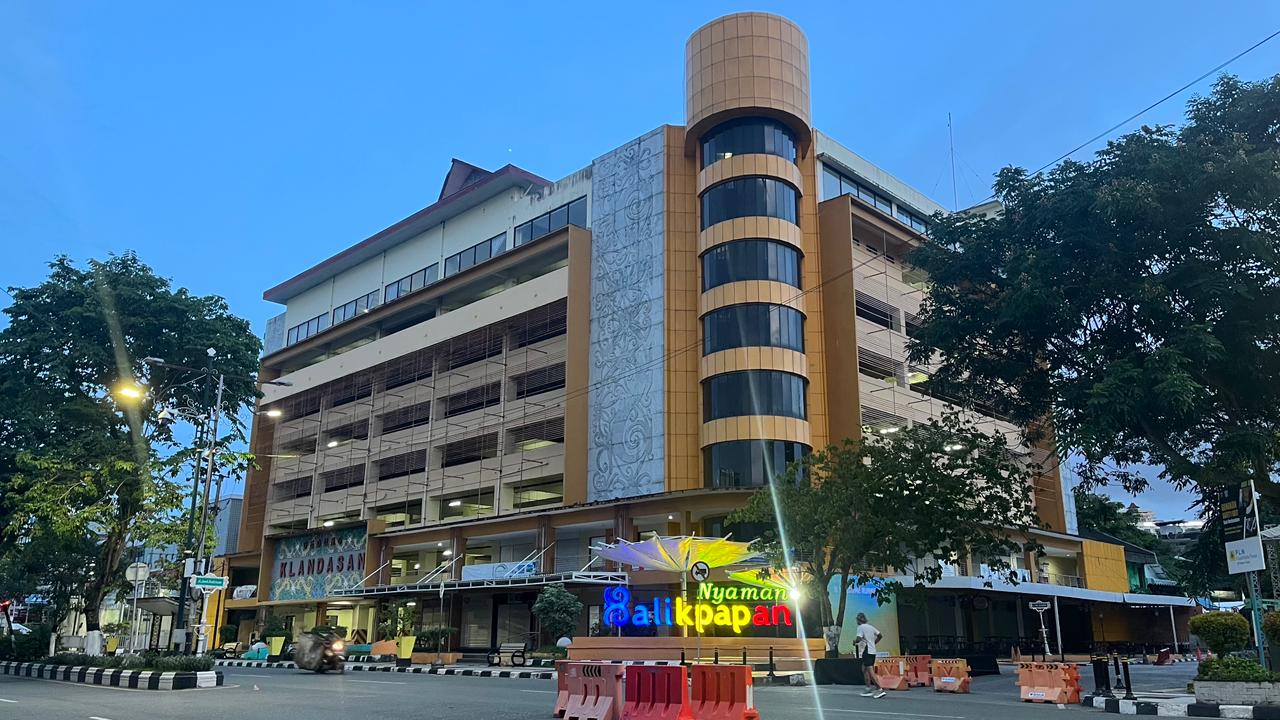 OPTIMALISASI ASET: Gedung Parkir Klandasan merupakan salah satu aset milik Pemkot Balikpapan.
