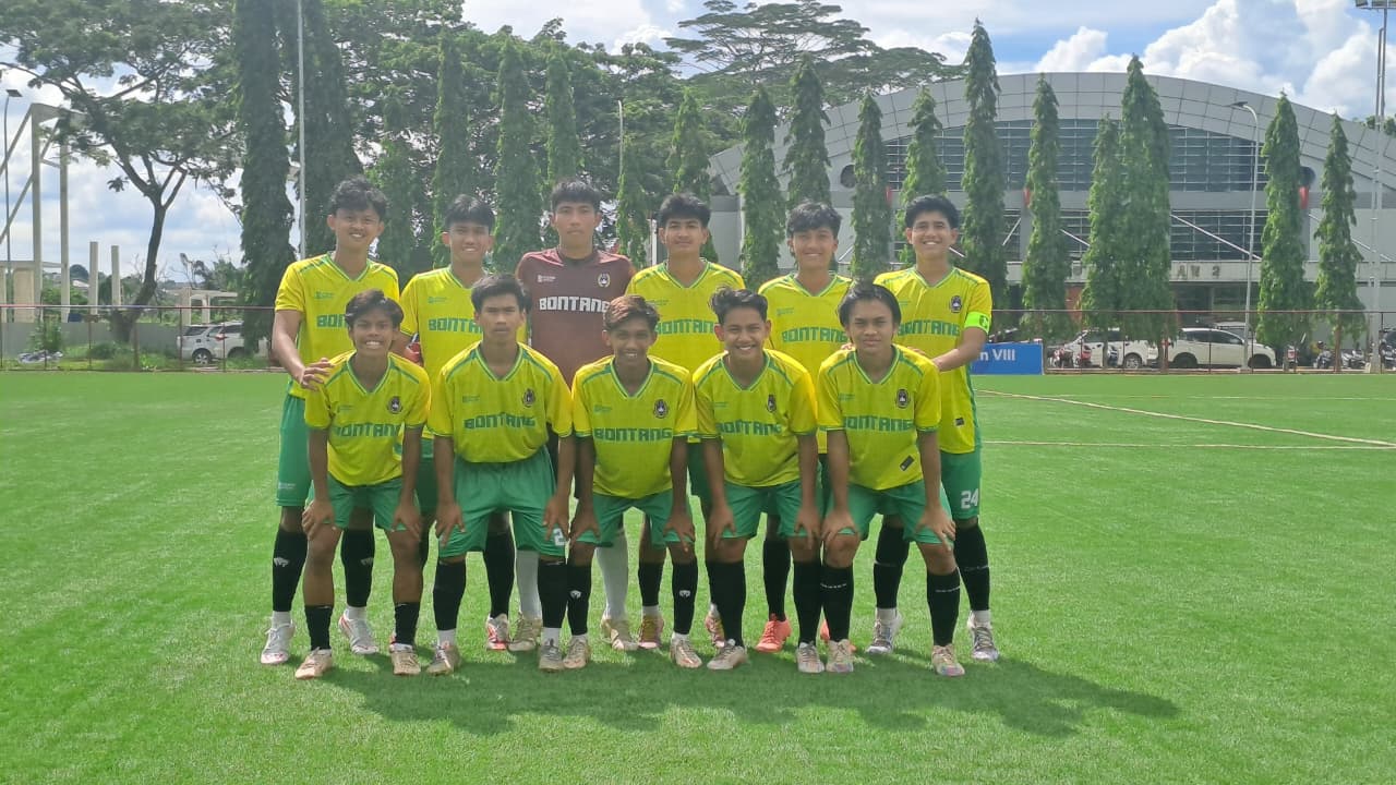 JUARA: Tim sepak bola Bontang berhasil menjadi pemenang di babak kualifikasi Porprov VIII Kalimantan Timur.