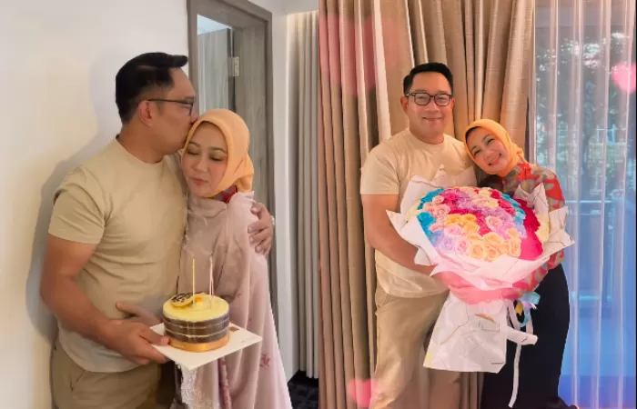 Ridwan Kamil dan Atalia Praratya.