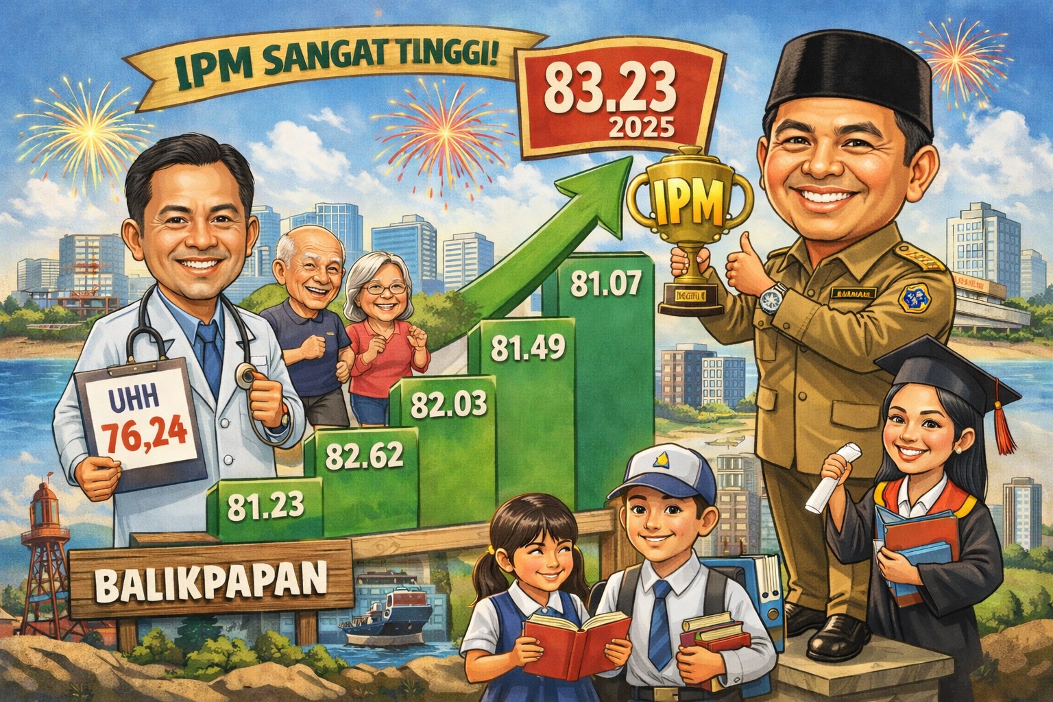 Ilustrasi IPM Balikpapan