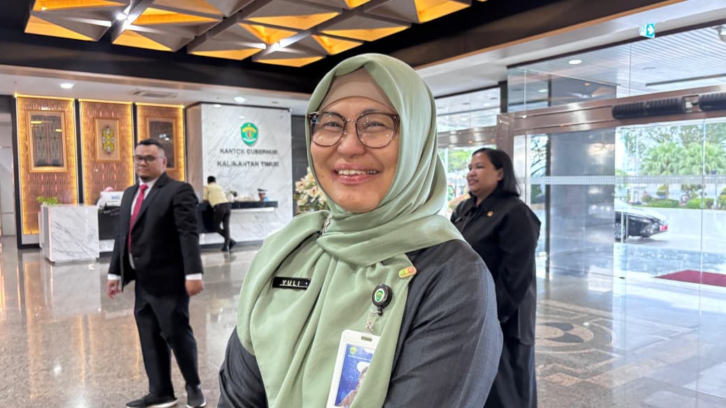 Pelaksana Tugas Kepala Badan Kepegawaian Daerah (BKD) Kaltim, Yuli Fitriyanti.