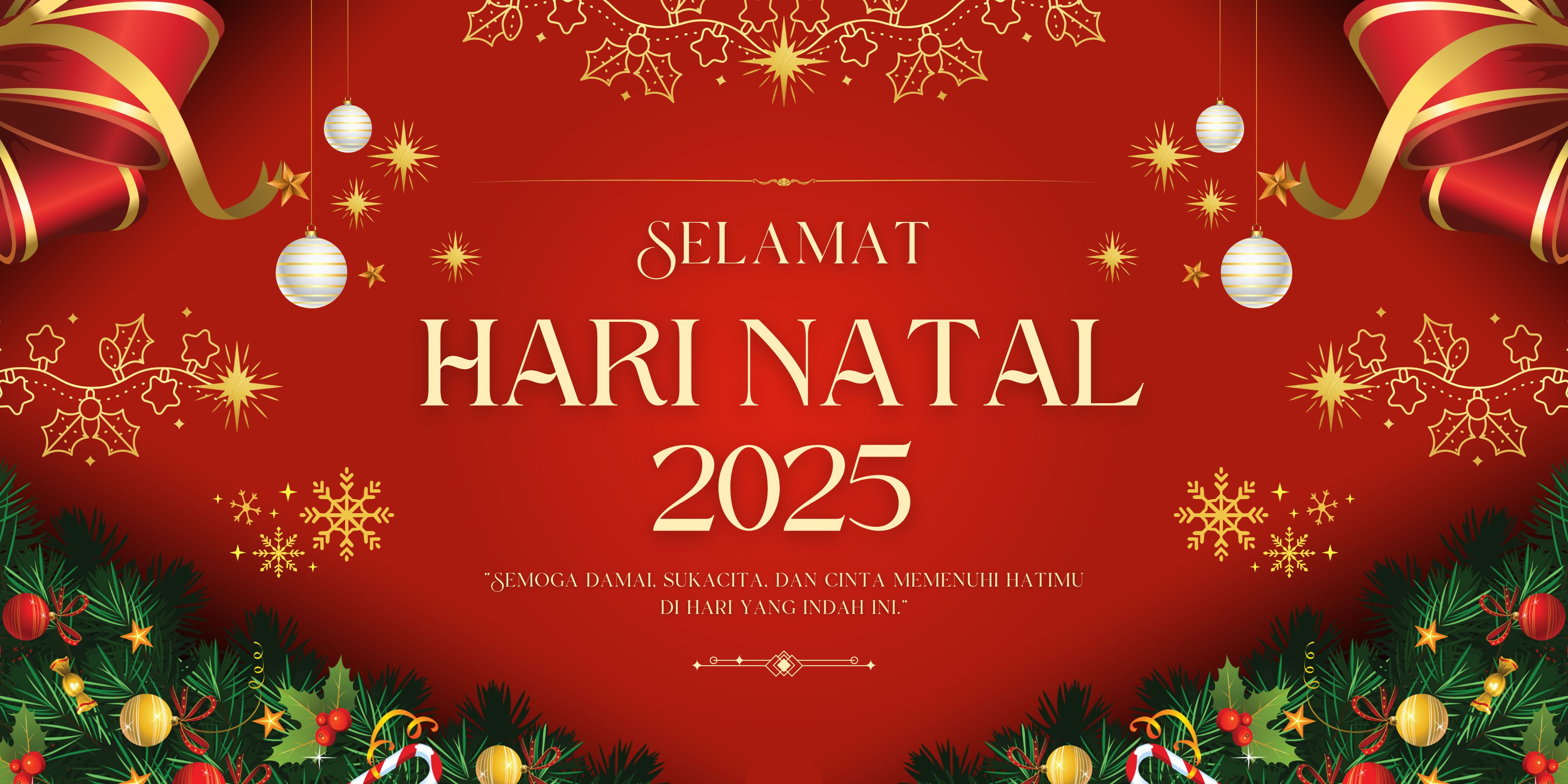 Ucapan Natal 2025.