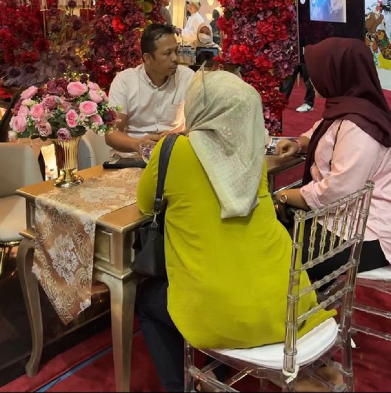 BERKEMBANG: Usaha dekorasi yang dirintis Agus berjalan sekitar 2017&ndash;2018. Saat itu, pasar yang digarap masih sebatas dekorasi ulang tahun dan acara kecil. Kini berkembang ke intimate wedding.