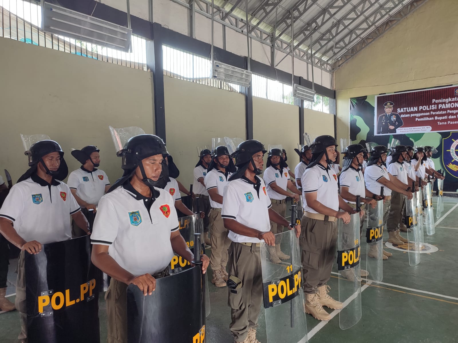 PERSIAPAN: Satpol PP Paser akan mengawasi kegiatan masyarakat yang berpotensi mengganggu ketertiban jelang tahun baru.