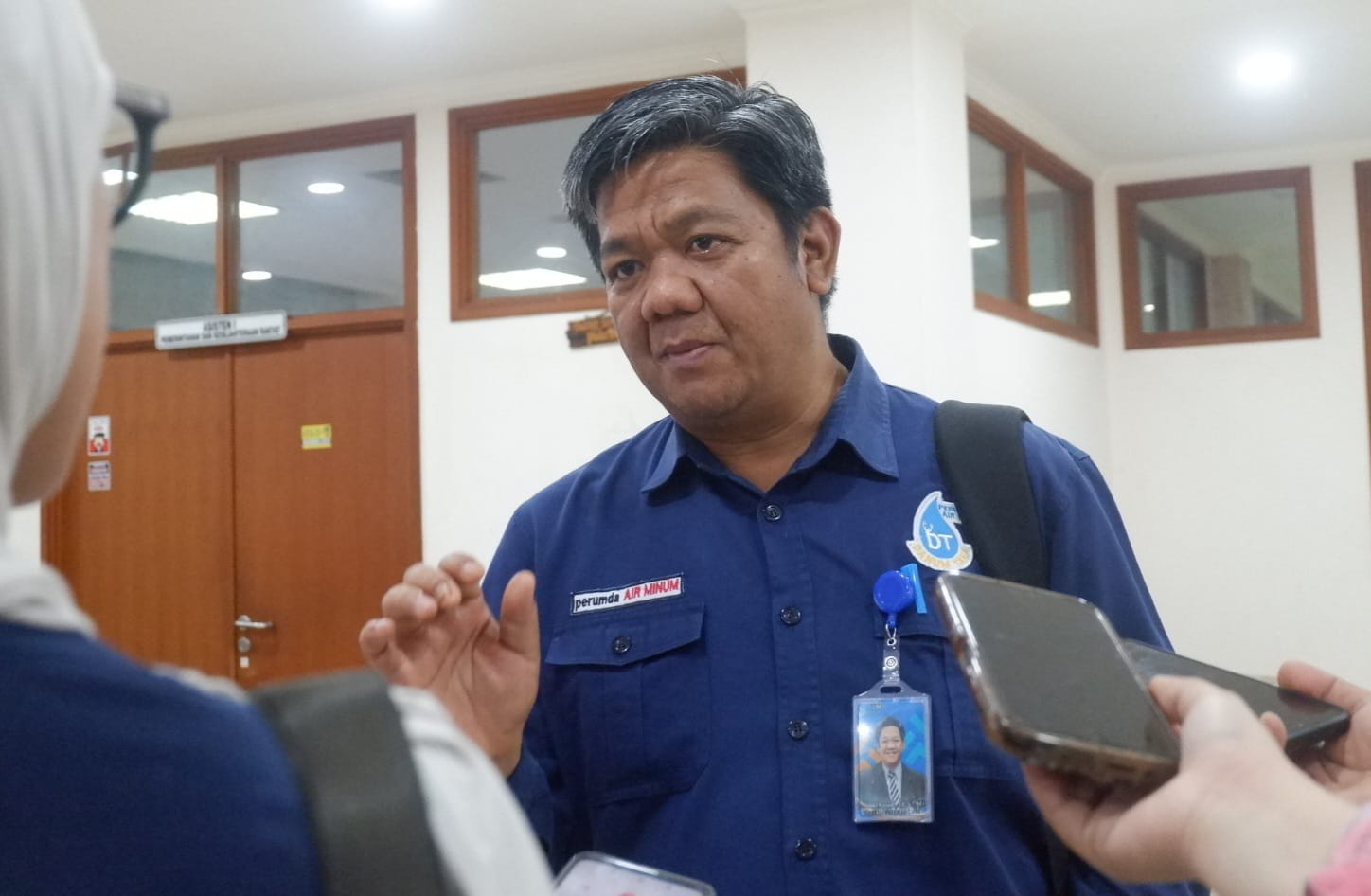 Dirut Perumda AMDT PPU, Abdul Rasyid.  &nbsp;