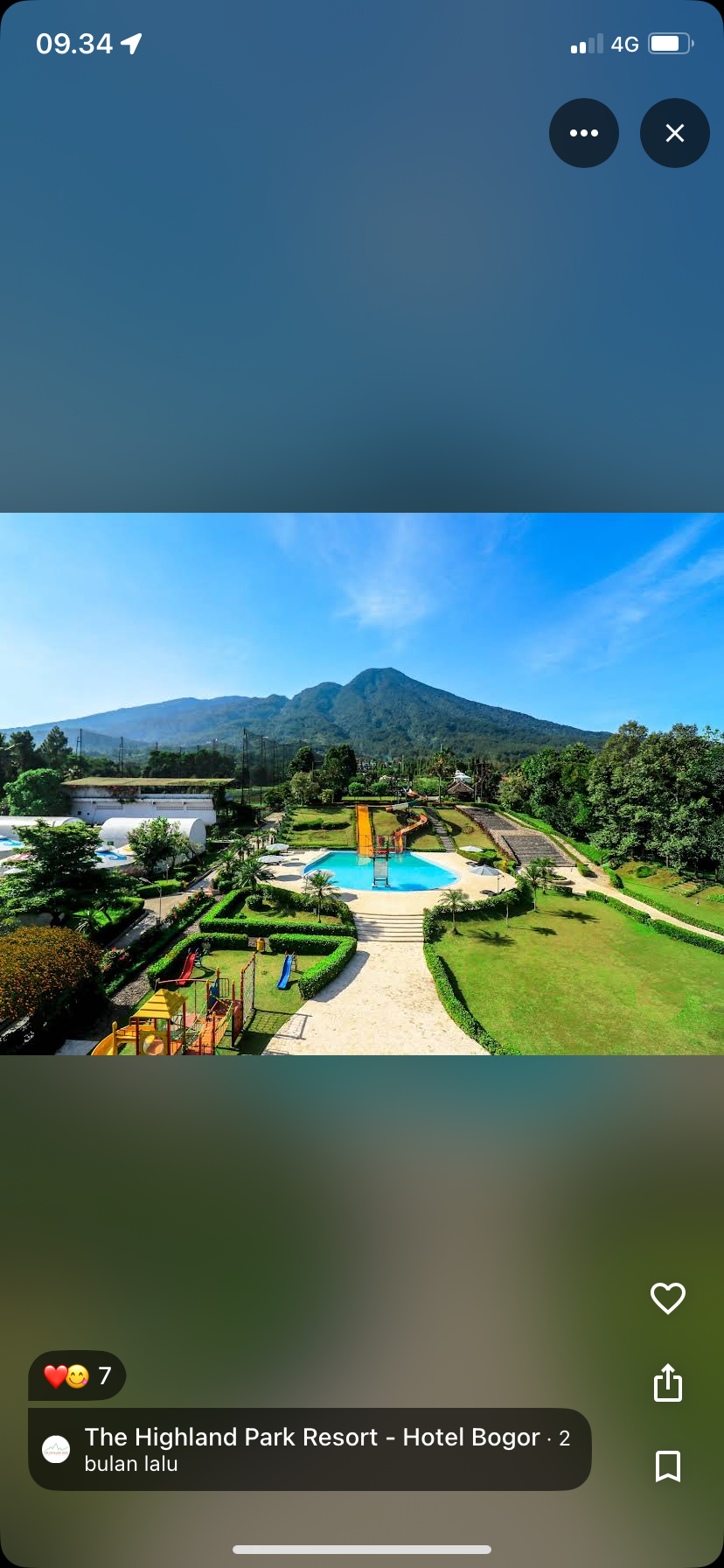 The Highland Park Resort Bogor jadi salah satu wisata di Bogor untuk tahun baru.