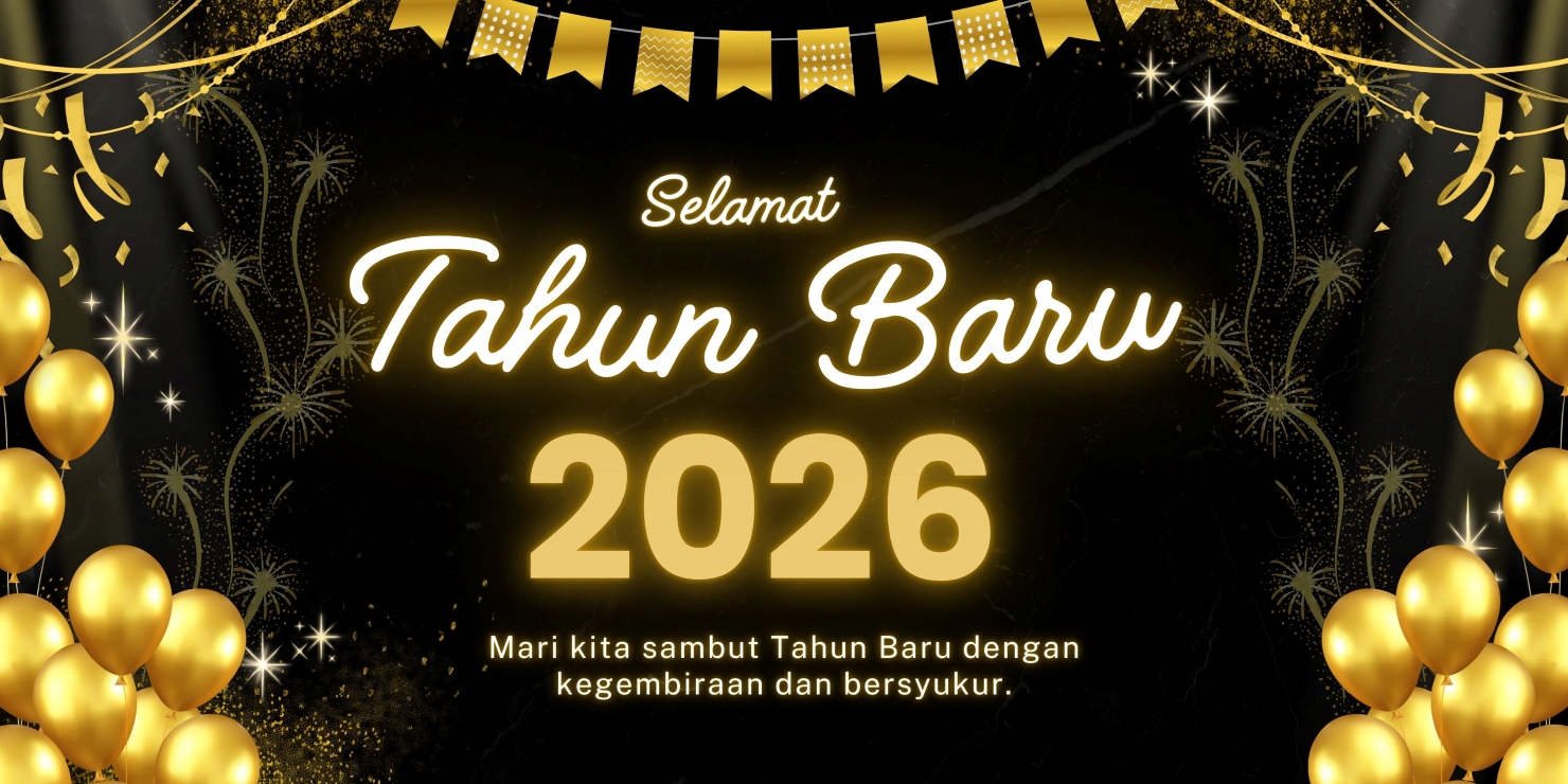 Ucapan Tahun Baru 2026.