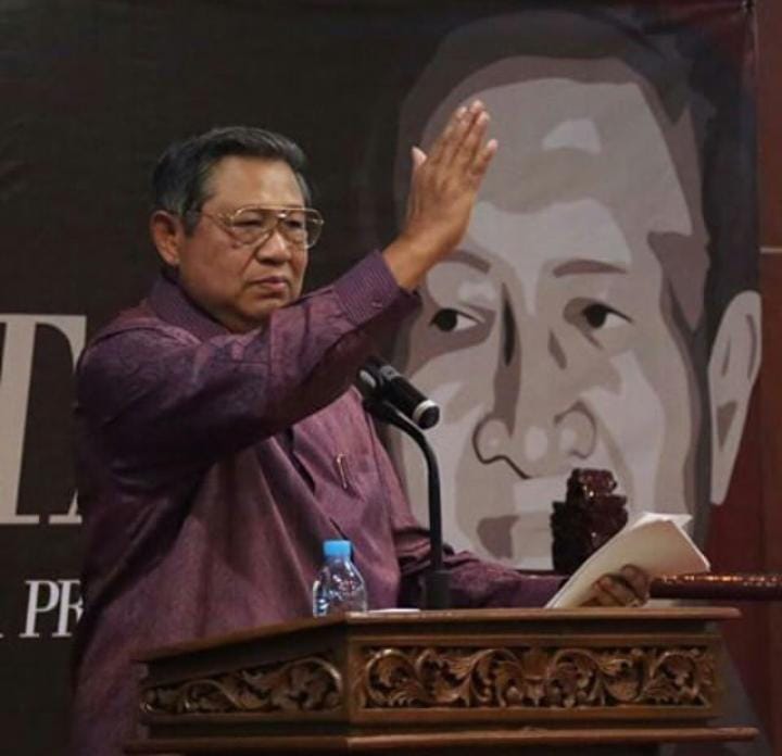 Presiden keenam RI Susilo Bambang Yudhoyono.