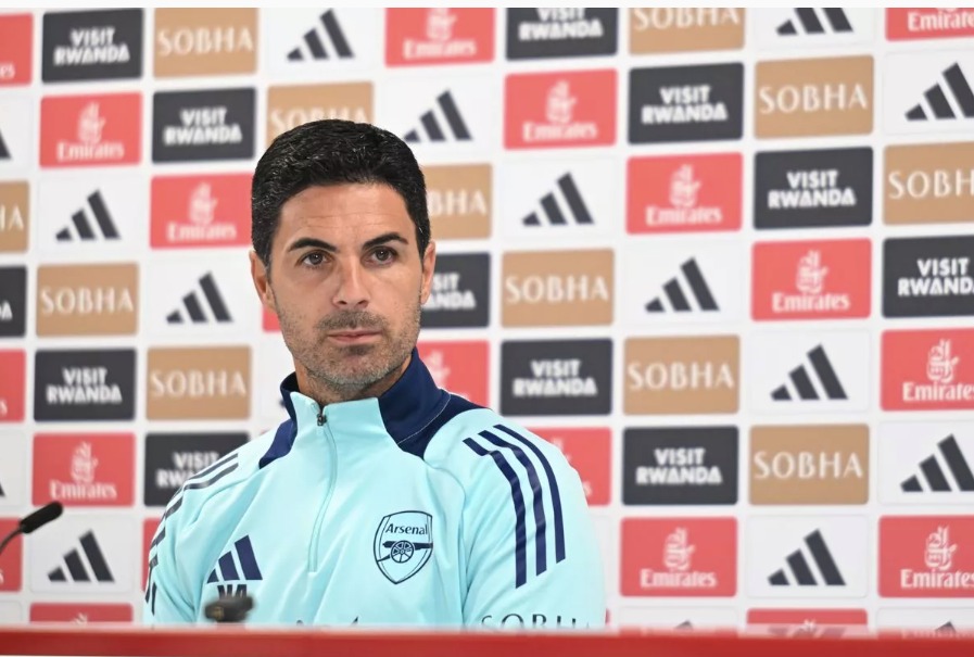 Mikel Arteta bersiap kehilangan Declan Rice untuk laga Arsenal melawan Bournemouth.