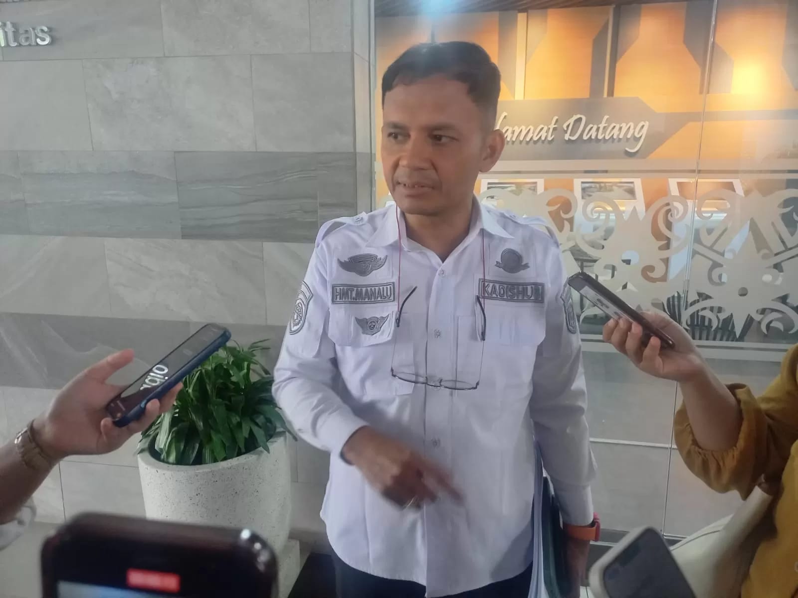 Kepala Dinas Perhubungan (Dishub) Samarinda Hotmarulitua Manalu.