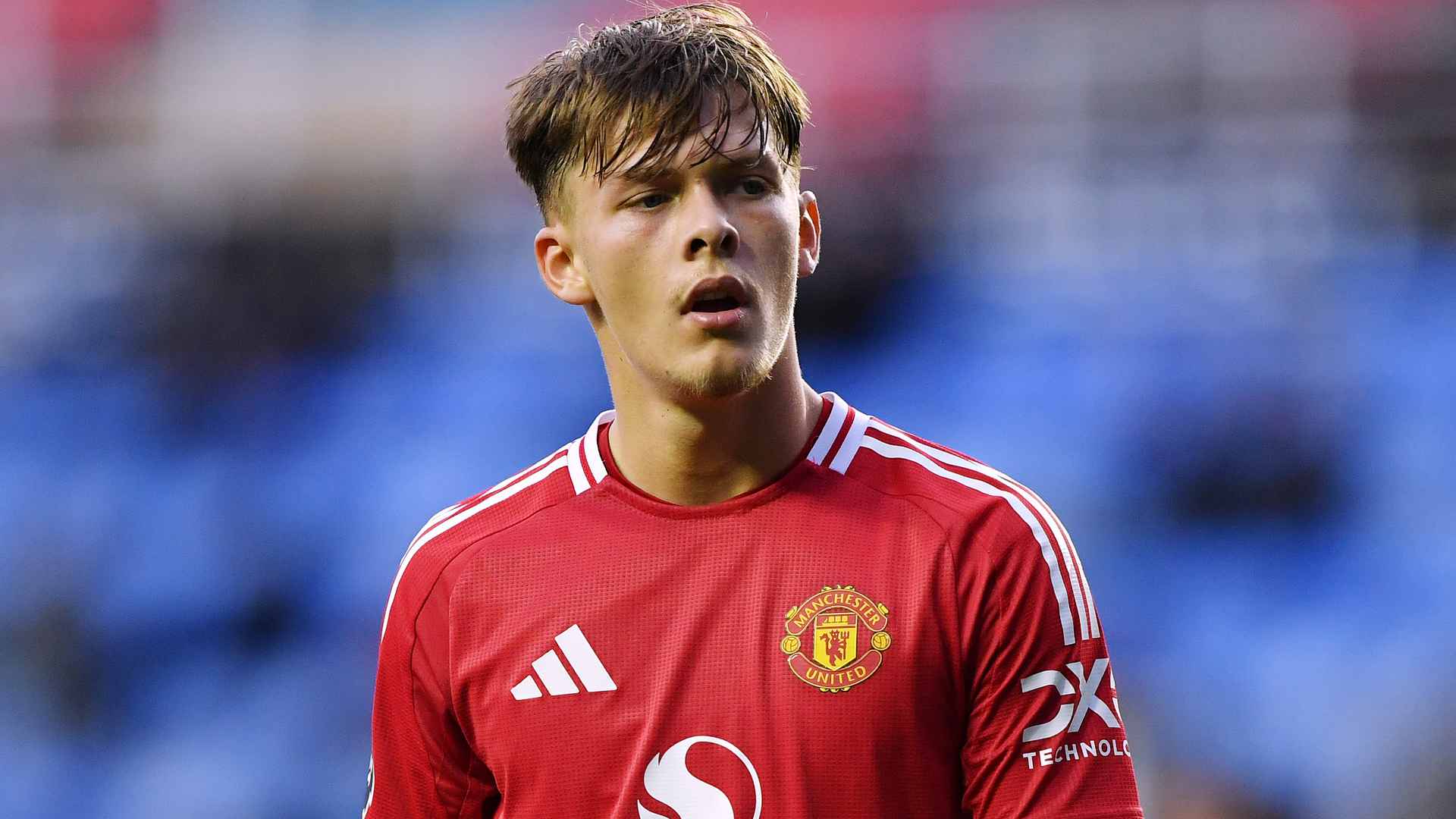 Sam Mather, winger serba bisa Manchester United.