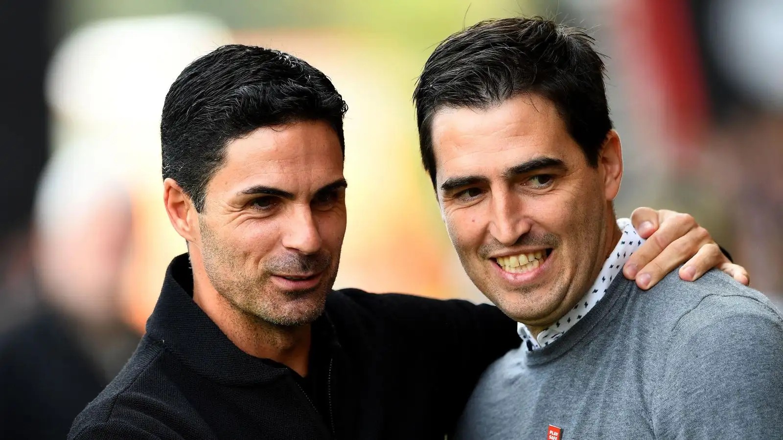 Pelatih Bournemouth Andoni Iraola memberi pujian selangit Arteta dan skuad Arsenal musim ini. (Foto: AFP)