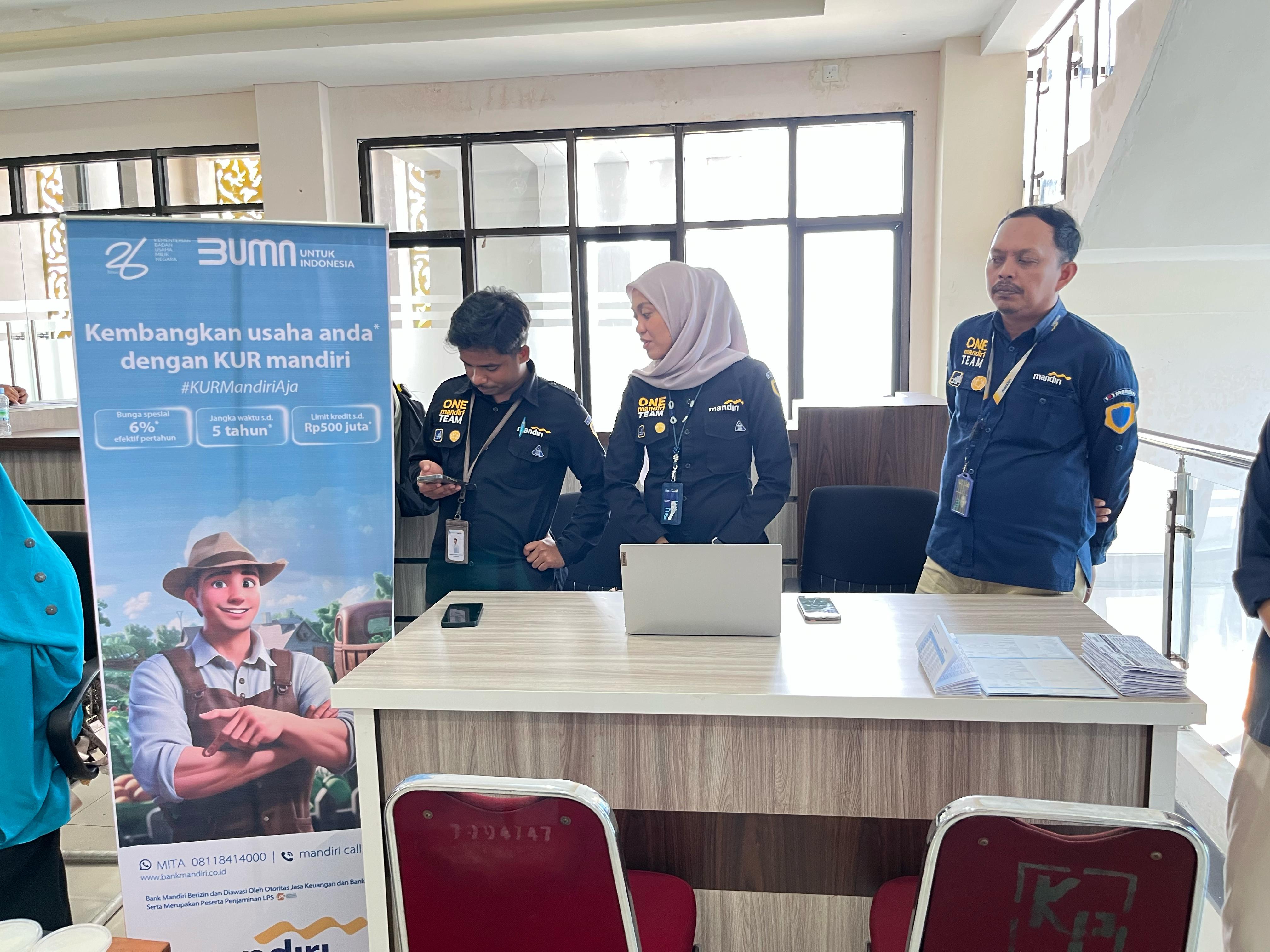 PENYALURAN: Program kolaborasi BIMA ETAM, telah terlaksana 9 kali sepanjang 2025 dengan plafon penyaluran Rp16,87 miliar kepada 256 debitur.