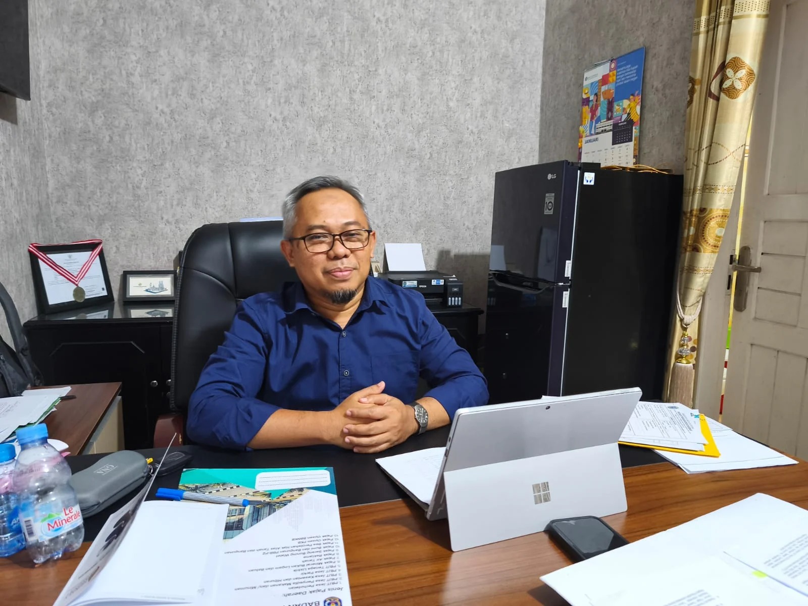 Kepala Bapperida Bontang Syahruddin.