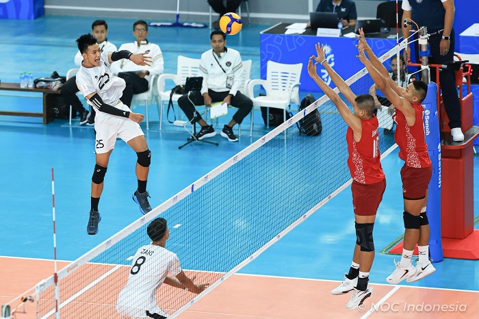 Timnas Voli Putra Indonesia.