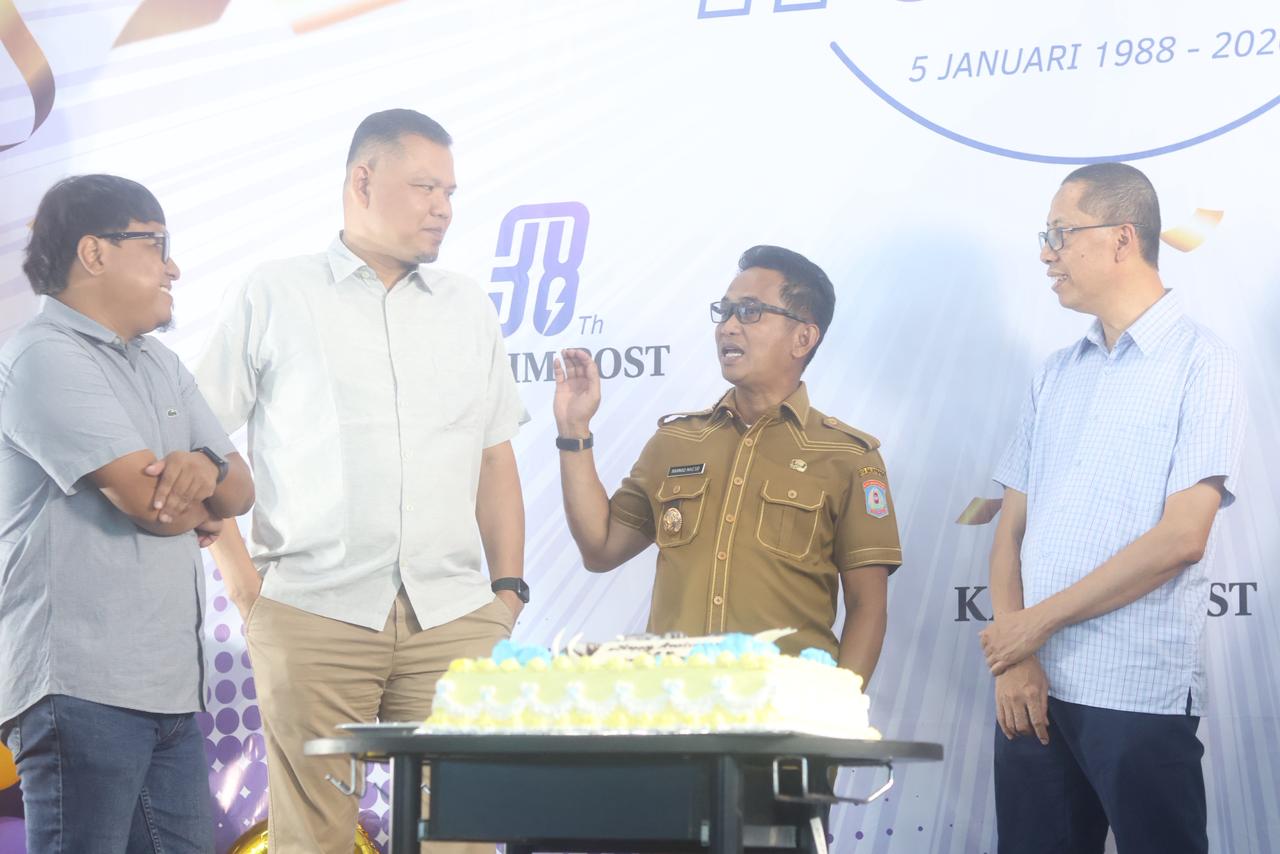 Kehadiran Wali Kota Balikpapan Rahmad Mas&rsquo;ud (dua kanan) di Gedung Biru, menegaskan kemitraan strategis Pemkot Balikpapan dengan Kaltim Post sebagai media utama di Kalimantan Timur.
