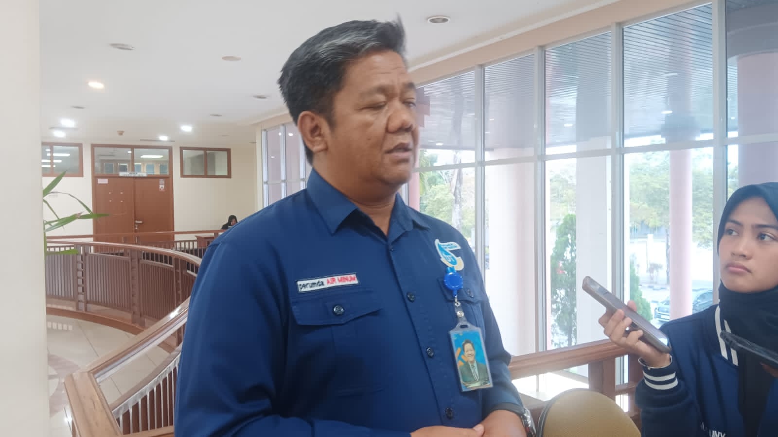 Dirut Perumda AMDT, Abdul Rasyid.