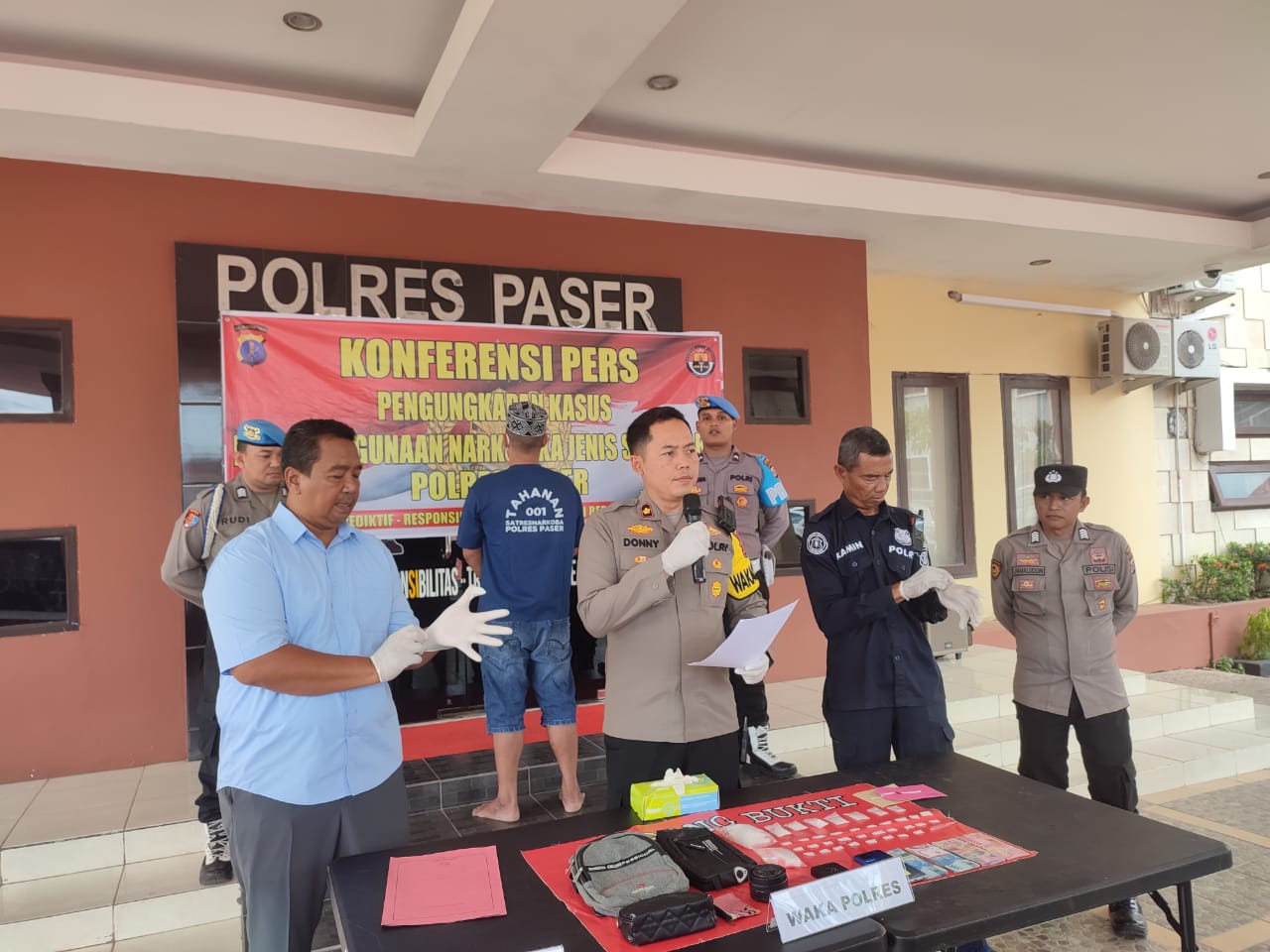 Kasus narkotika di Paser masih didominasi tersangka dari residivis.